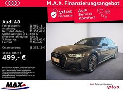 Daytonagrau perleffekt Gebraucht 2022 Audi A8L Ambiente Limousine | 61.989 € (Fairer Preis)