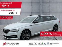 Moonweiss metallic Gebraucht 2022 Skoda Superb SportLine Kombi | 28.430 € (Fairer Preis)