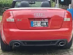 Rot Gebraucht 2004 Audi S4 Cabriolet Sport Cabrio | 9.999 € (Superpreis)