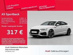 Arkonaweiß Gebraucht 2024 Audi A5 Sportback S-Line Limousine | 37.986 € (Guter Preis)
