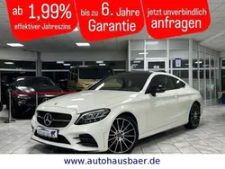Weiß Gebraucht 2019 Mercedes C220 AMG Coupé | 36.990 € (Teuer)