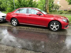 Rot Gebraucht 2016 Mercedes E200 Exclusive Limousine | 24.999 € (Fairer Preis)