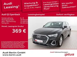 Mythosschwarz metallic Gebraucht 2024 Audi Q3 Sportback S-Line SUV | 35.400 € (Superpreis)