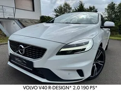 Weiß Gebraucht 2016 Volvo V40 R-Design Momentum Kombi | 16.997 € (Fairer Preis)