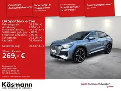 Geysirblau metallic (metallic) Gebraucht 2022 Audi e-tron SUV | 36.850 € (Etwas zu teuer)