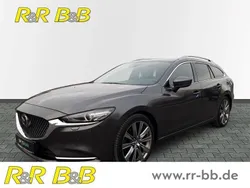 Machine gray Gebraucht 2018 Mazda 6 Sports-Line Kombi | 18.850 € (Fairer Preis)