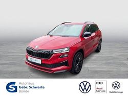 Rot Gebraucht 2022 Skoda Karoq SportLine SUV | 34.770 € (Etwas zu teuer)