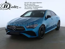 Blau Gebraucht 2023 Mercedes CLA200 AMG Coupé | 35.900 € (Fairer Preis)