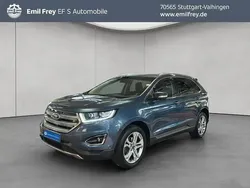 Blue metallic Gebraucht 2018 Ford Edge Titanium SUV | 21.490 € (Fairer Preis)