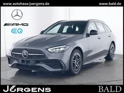Selenitgrau metallic Gebraucht 2024 Mercedes C300e AMG Kombi | 51.840 € (Etwas zu teuer)