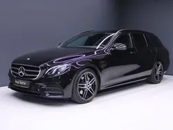 Metalliclack obsidianschwarz Gebraucht 2020 Mercedes E220 AMG Kombi | 32.990 € (Fairer Preis)