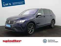 Atlantic blue metallic Gebraucht 2023 VW Tiguan Allspace Move SUV | 39.680 € (Guter Preis)