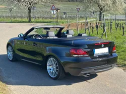 Schwarz Gebraucht 2008 BMW 120 Cabriolet M Sport Cabrio | 9.999 € (Etwas zu teuer)