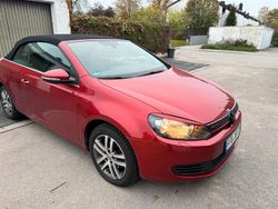 Rot Gebraucht 2011 VW Golf Cabriolet Cabrio | 7.800 €