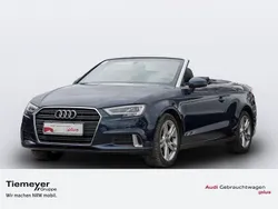 Blau Gebraucht 2017 Audi A3 Cabriolet Sport Cabrio | 21.840 € (Fairer Preis)