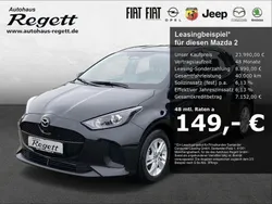 Schwarz Gebraucht 2024 Mazda 2 Center-Line Limousine | 23.990 € (Fairer Preis)