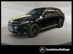 Metalliclack obsidianschwarz Gebraucht 2021 Mercedes EQC400 AMG SUV | 36.840 € (Guter Preis)