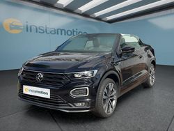 Schwarz Gebraucht 2021 VW T-Roc Cabriolet Cabrio | 25.049 € (Fairer Preis)
