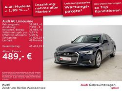 Firmamentblau metallic Gebraucht 2022 Audi A6 Premium Limousine | 39.685 € (Fairer Preis)