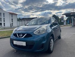 Blau Gebraucht 2015 Nissan Micra Visia Kleinwagen | 4.790 € (Fairer Preis)