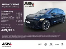 Schwarz Neu 2025 Skoda Enyaq iV SportLine SUV | 59.880 € (Teuer)