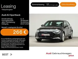 Mythosschwarz metallic Gebraucht 2024 Audi A3 Advanced Plus Limousine | 33.449 € (Fairer Preis)