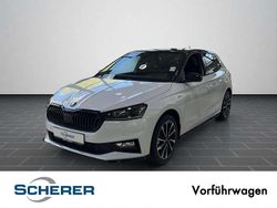 Moonweiß perleffekt (metallic) Gebraucht 2025 Skoda Fabia Monte Carlo Kleinwagen | 28.780 € (Teuer)