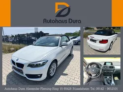 Weiß Gebraucht 2021 BMW 218 Advantage Cabrio | 21.900 € (Guter Preis)