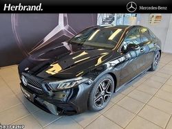 Schwarz Gebraucht 2024 Mercedes A250 AMG line Limousine | 36.790 € (Fairer Preis)