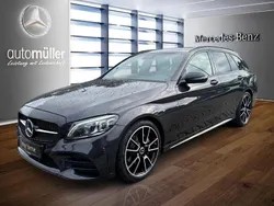 Grau Gebraucht 2020 Mercedes C220 AMG Limousine | 27.890 € (Fairer Preis)