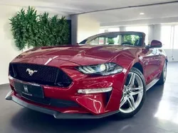 Rot (rubyrot metallic) Gebraucht 2019 Ford Mustang GT Cabrio | 49.990 € (Teuer)