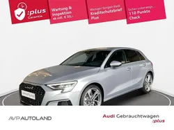 Silber Gebraucht 2023 Audi A3 Sportback Advanced Plus Limousine | 39.939 €