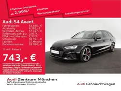 Mythosschwarz metallic Gebraucht 2023 Audi S4 Ambiente Kombi | 63.885 €