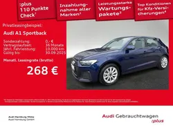 Navarrablau metallic Gebraucht 2023 Audi A1 Sportback Advanced Kleinwagen | 22.990 € (Guter Preis)