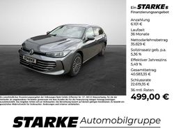 Diabasgrau metallic Neu 2025 VW Passat Elegance Kombi | 41.220 € (Superpreis)