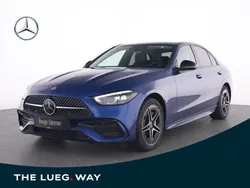 Metalliclack spektralblau Gebraucht 2023 Mercedes C300e AMG Limousine | 37.999 € (Superpreis)