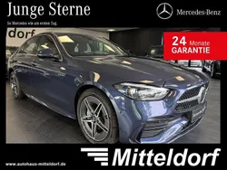 Blau Gebraucht 2024 Mercedes C300 Premium Limousine | 52.880 € (Teuer)