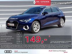 Navarrablau metallic Gebraucht 2024 Audi A3 Sportback e-tron Advanced Plus Kleinwagen | 26.980 € (Guter Preis)