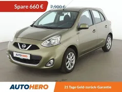 Grün Gebraucht 2016 Nissan Micra Acenta Kleinwagen | 7.240 € (Fairer Preis)