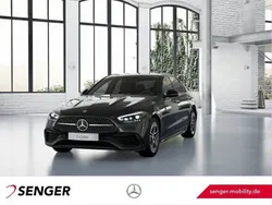 Grau Gebraucht 2021 Mercedes C200 AMG line Limousine | 37.690 € (Etwas zu teuer)