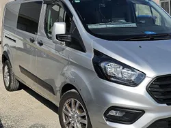 Grau Gebraucht 2019 Ford Transit Custom Van / Kleinbus | 19.999 €
