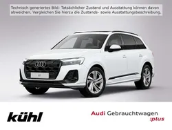 Gletscherweiß metallic Gebraucht 2025 Audi Q7 S-Line SUV | 63.980 € (Superpreis)