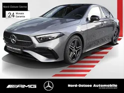 Metalliclack mountaingrau Gebraucht 2024 Mercedes A200 AMG Limousine | 33.990 € (Fairer Preis)