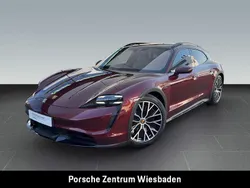 Cherrymetallic (rot) Gebraucht 2021 Porsche Taycan Turbo Cross Turismo Limousine | 72.490 € (Superpreis)