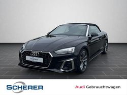 Schwarz Gebraucht 2021 Audi A5 Cabriolet S-Line Cabrio | 33.980 € (Fairer Preis)
