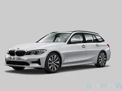 Glaciersilbera83schwarz Gebraucht 2020 BMW 320 Sport Line Limousine | 24.999 € (Superpreis)