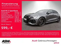 Daytonagrau perleffekt Gebraucht 2023 Audi RS3 Sportback Ambiente Kleinwagen | 50.990 € (Guter Preis)