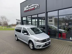 Silber Gebraucht 2018 VW Caddy Maxi Highline Van / Kleinbus | 21.950 € (Fairer Preis)
