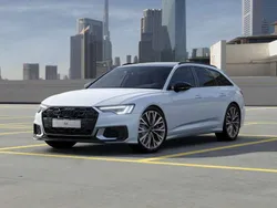 Gletscherweiß metallic Gebraucht 2024 Audi S6 Sport Kombi | 75.750 € (Teuer)