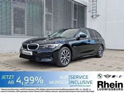 Schwarz uni Gebraucht 2022 BMW 330e Sport Line Kombi | 28.990 € (Superpreis)